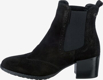 TAMARIS Chelsea boots in Black