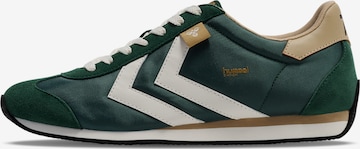 Baskets basses Hummel en vert : devant
