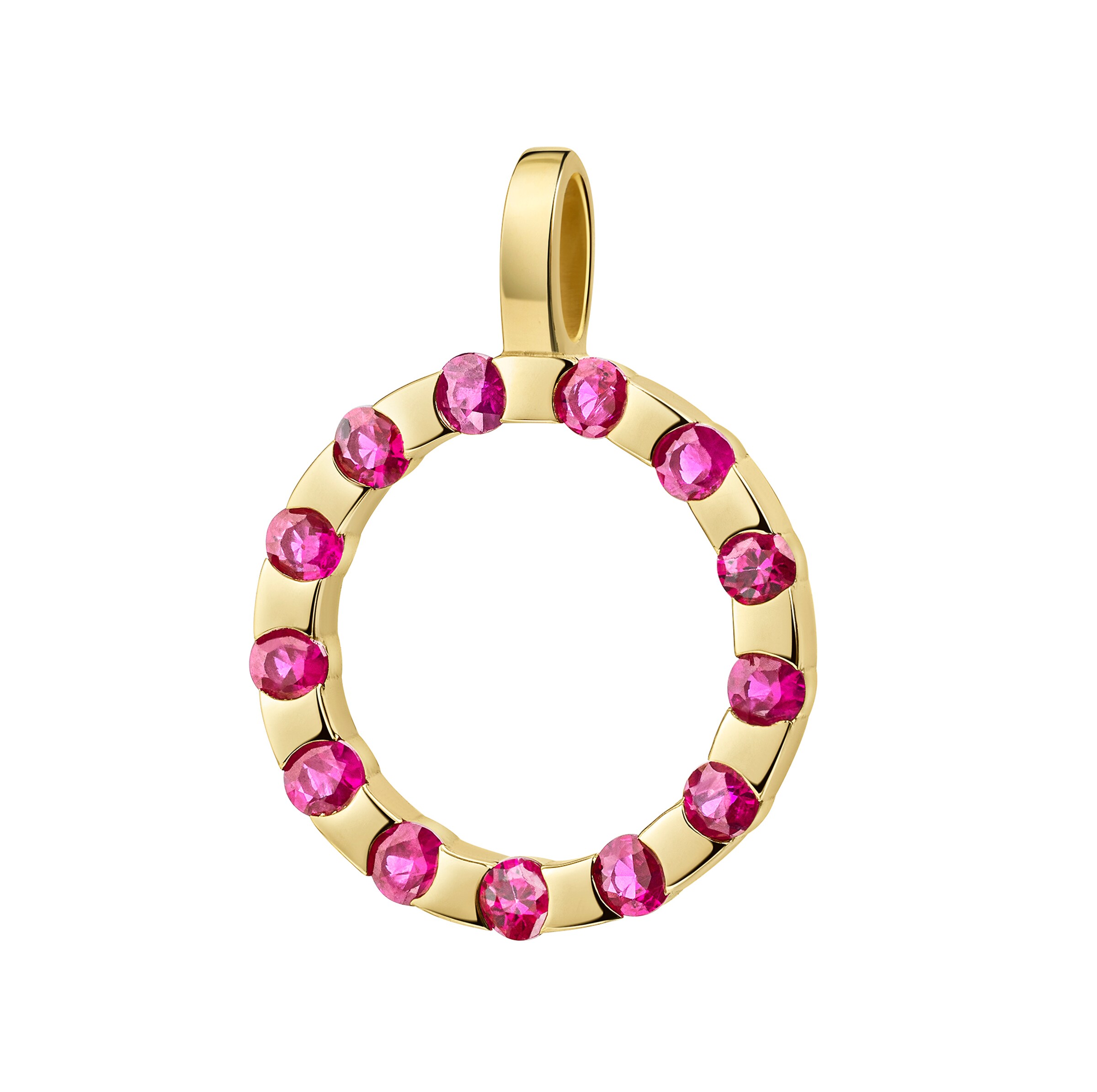 FIRETTI Pendant in Gold: front