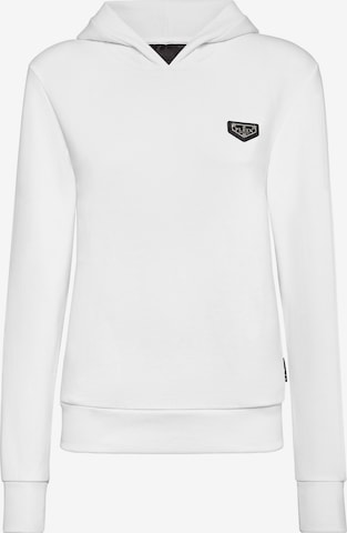 Felpa di Philipp Plein in bianco: frontale