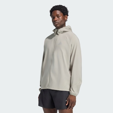 ADIDAS PERFORMANCE Training jacket 'Adi365 Running Essentials' in Green: front