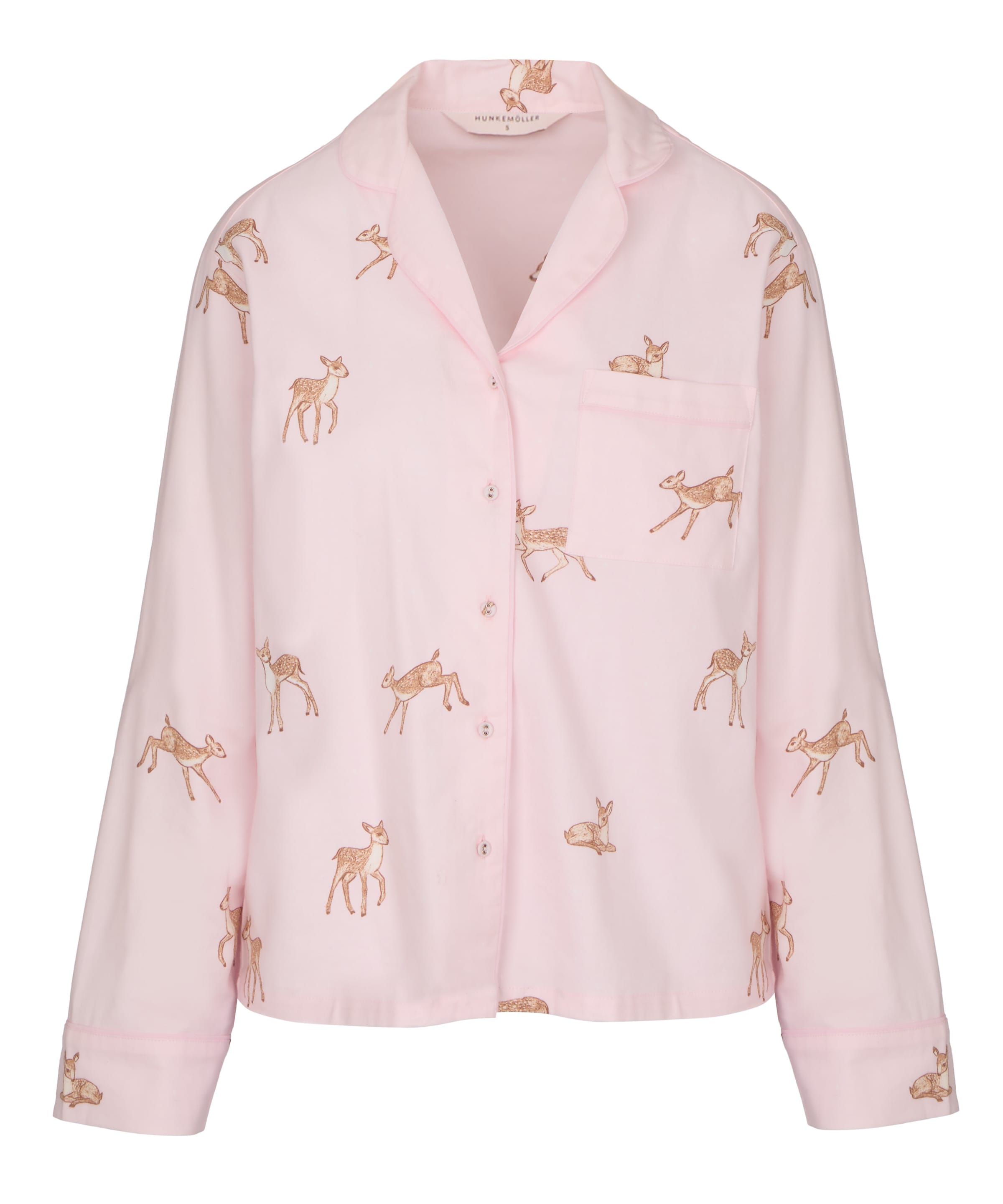 Chemise de nuit Hunkemöller en rose : devant