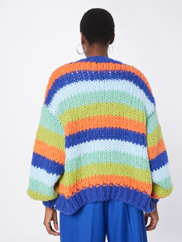 Nasty Gal Oversized cardigan in Mixed colours