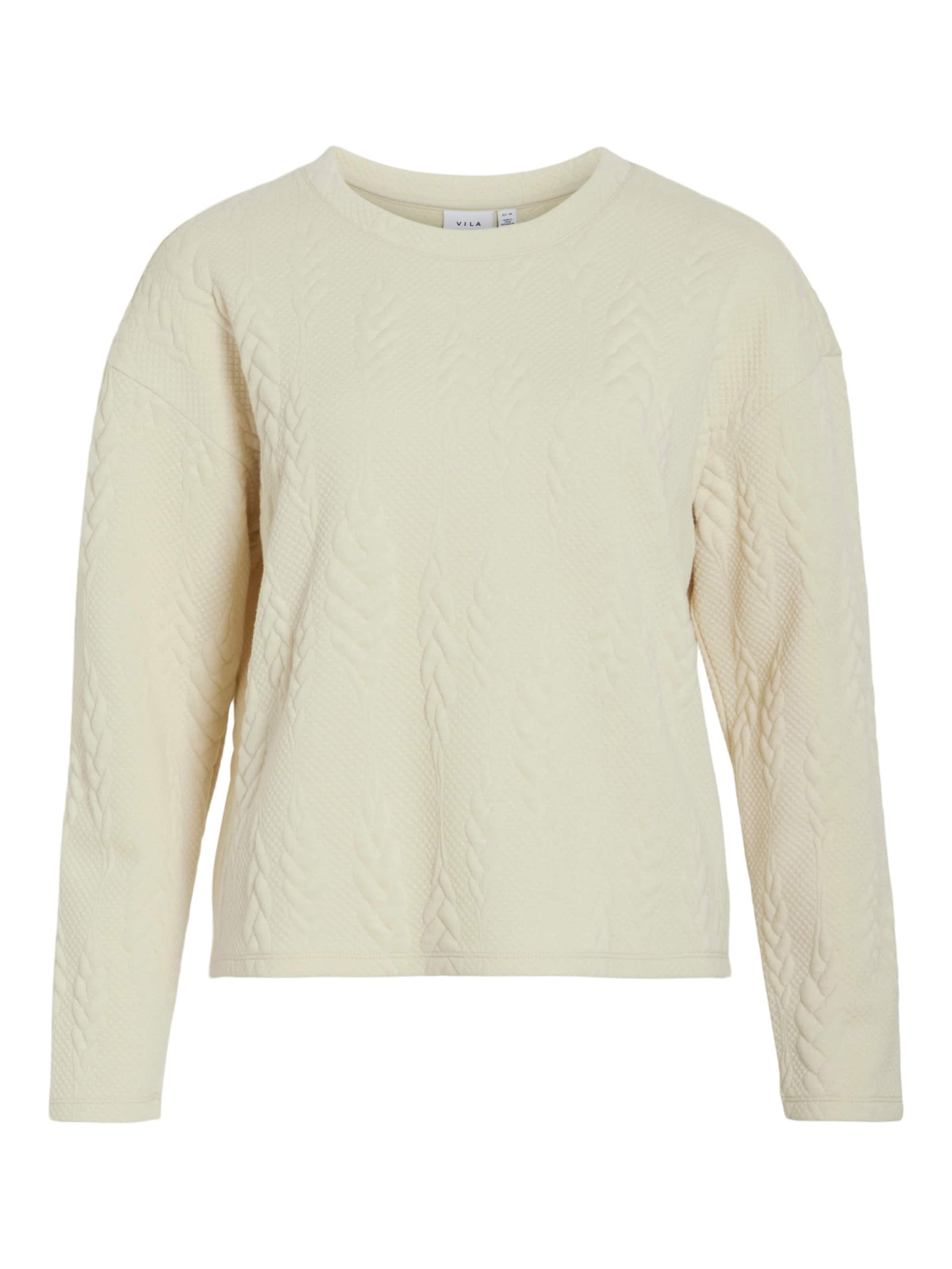 VILA Póló 'VIUri' - bézs: elől