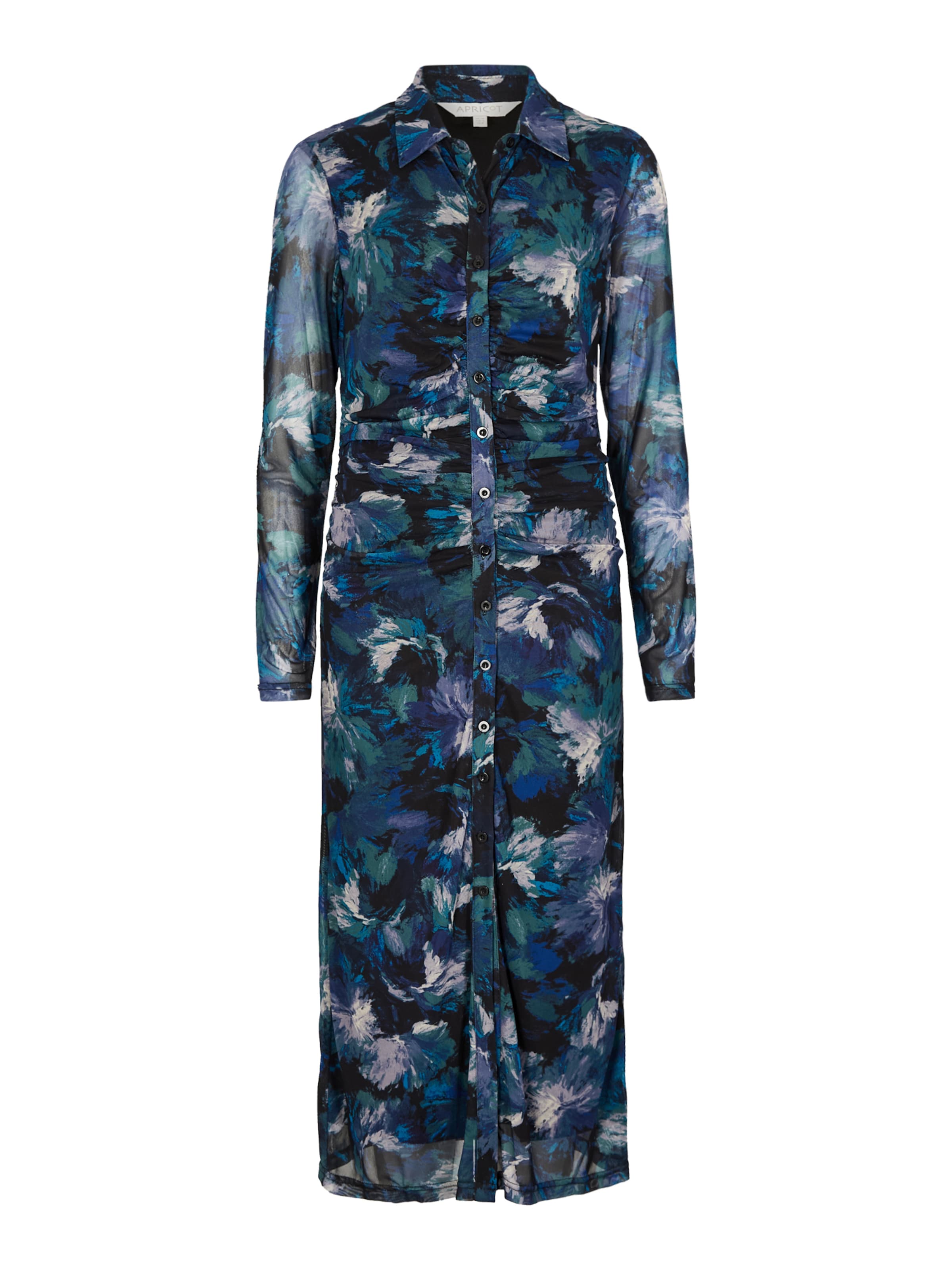 Apricot Jurk in Blauw: voorkant