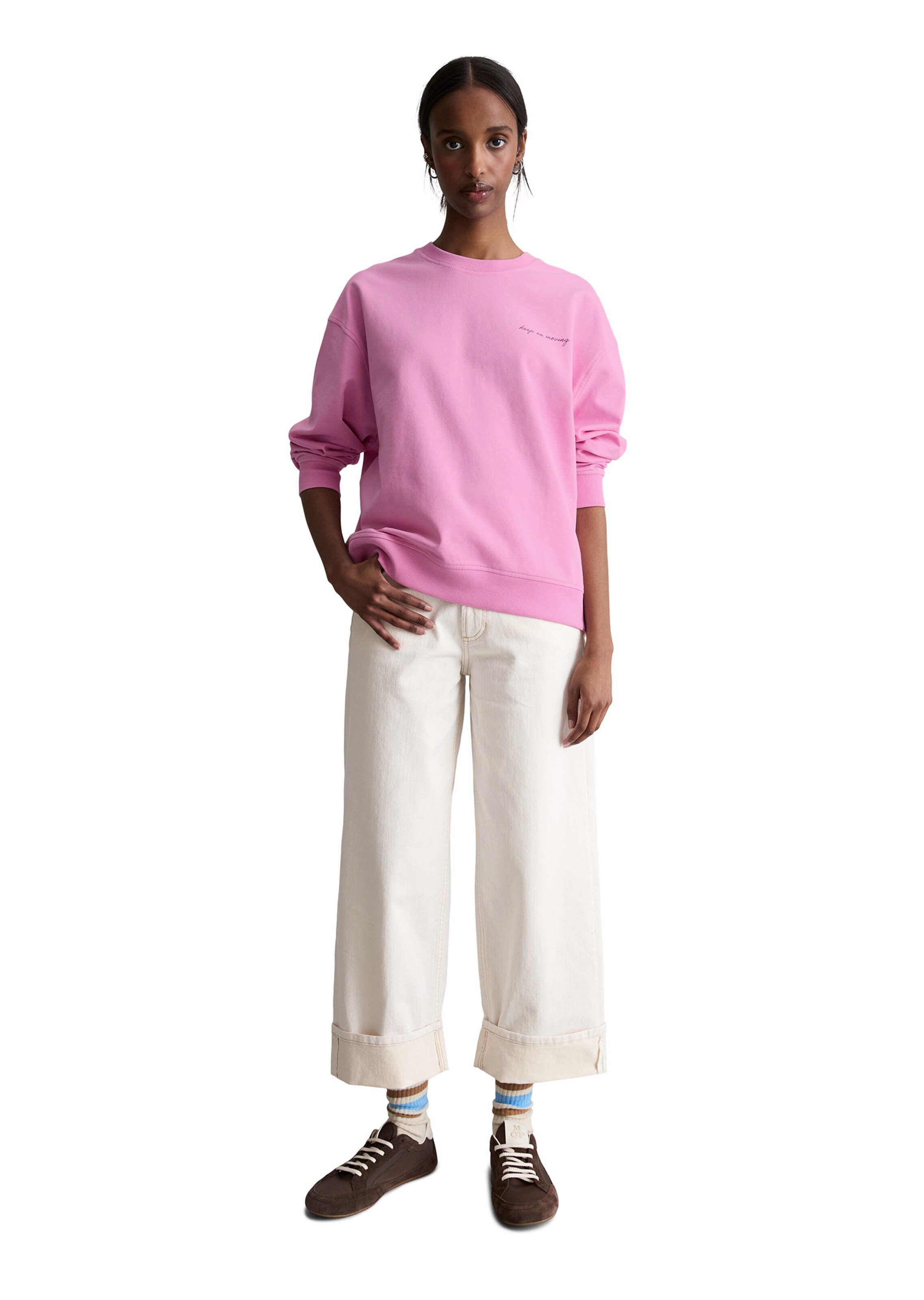 Marc O'Polo DENIM Sweatshirt in Pink