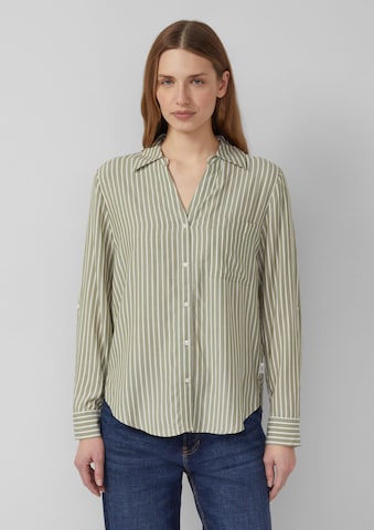s.Oliver Blouse in Green: front