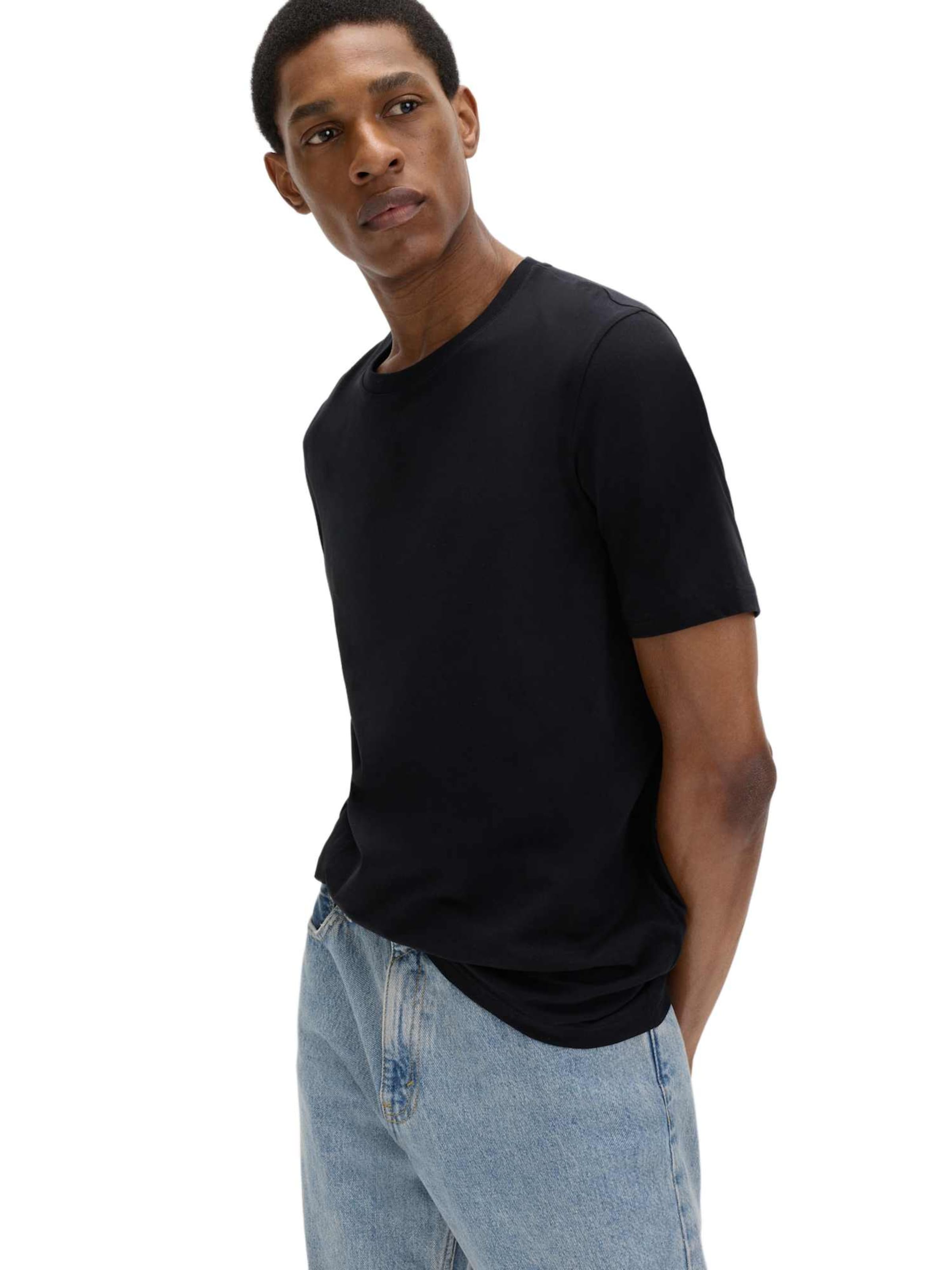 Marks & Spencer Shirt in Zwart