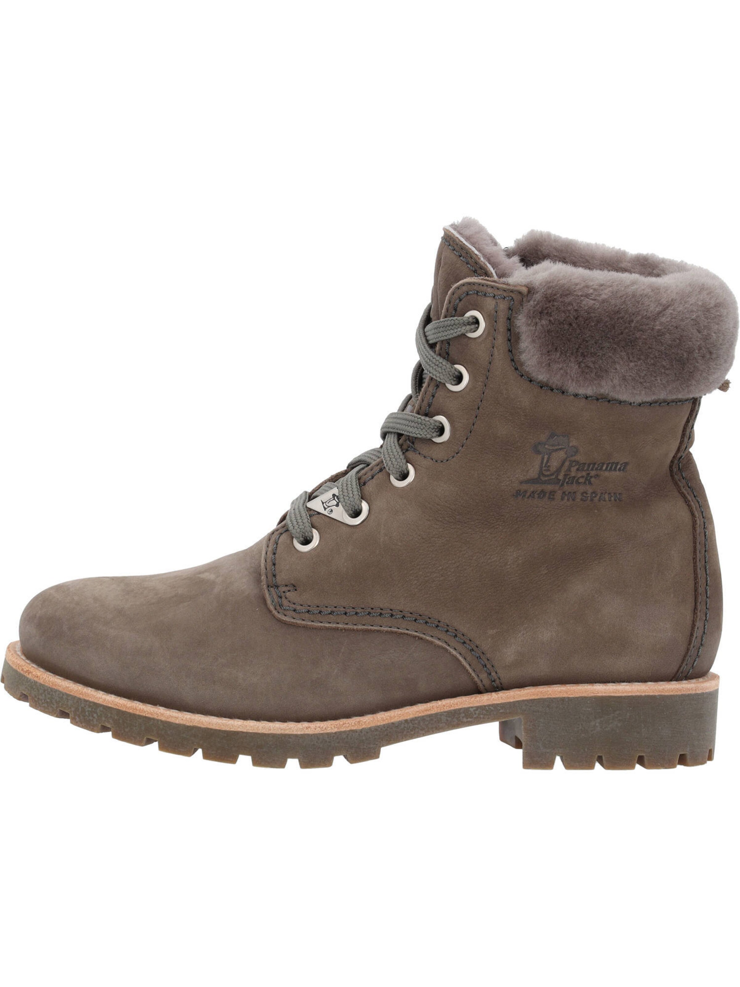 PANAMA JACK Lace-Up Ankle Boots 'Igloo' in Grey