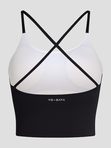 YO-GAYA Sporttop 'Ultimate Top' in Zwart