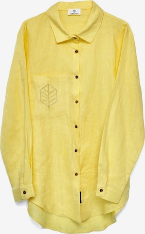 T-shirt 'GISELE' La Michaux en jaune : devant