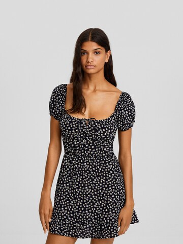 Bershka Dress in Black: front