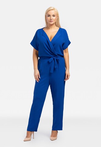 Karko Jumpsuit ' FARIDA ' i blå