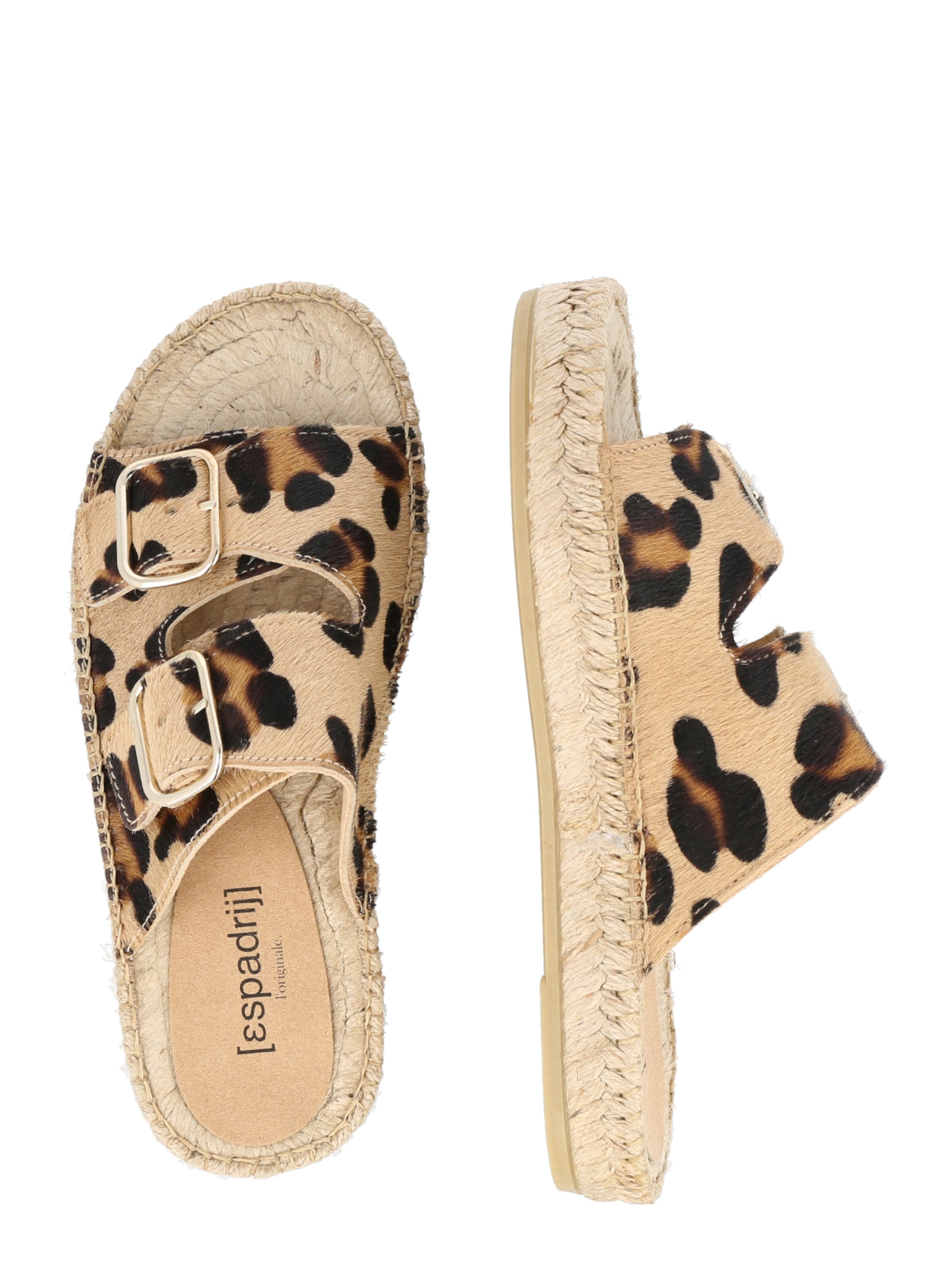Frauen Pantoletten espadrij l´originale Pantolette in Braun, Kastanienbraun, Hellbraun - JB63715 Frauen Pantoletten espadrij l´originale Pantolette in Braun, Kastanienbraun, Hellbraun - JB63715