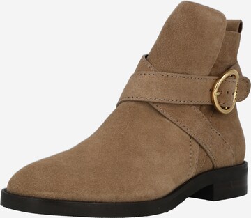 See by Chloé Ankle boots 'LYNA' in Beige: front