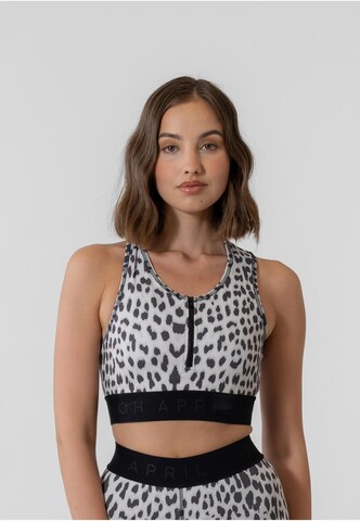 OH APRIL Top 'Taylor' in Grau: Vorderseite
