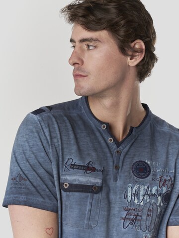 KOROSHI - Camisa em azul