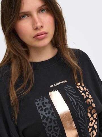 ONLY Sweatshirt 'ONLBROOKY' in Black