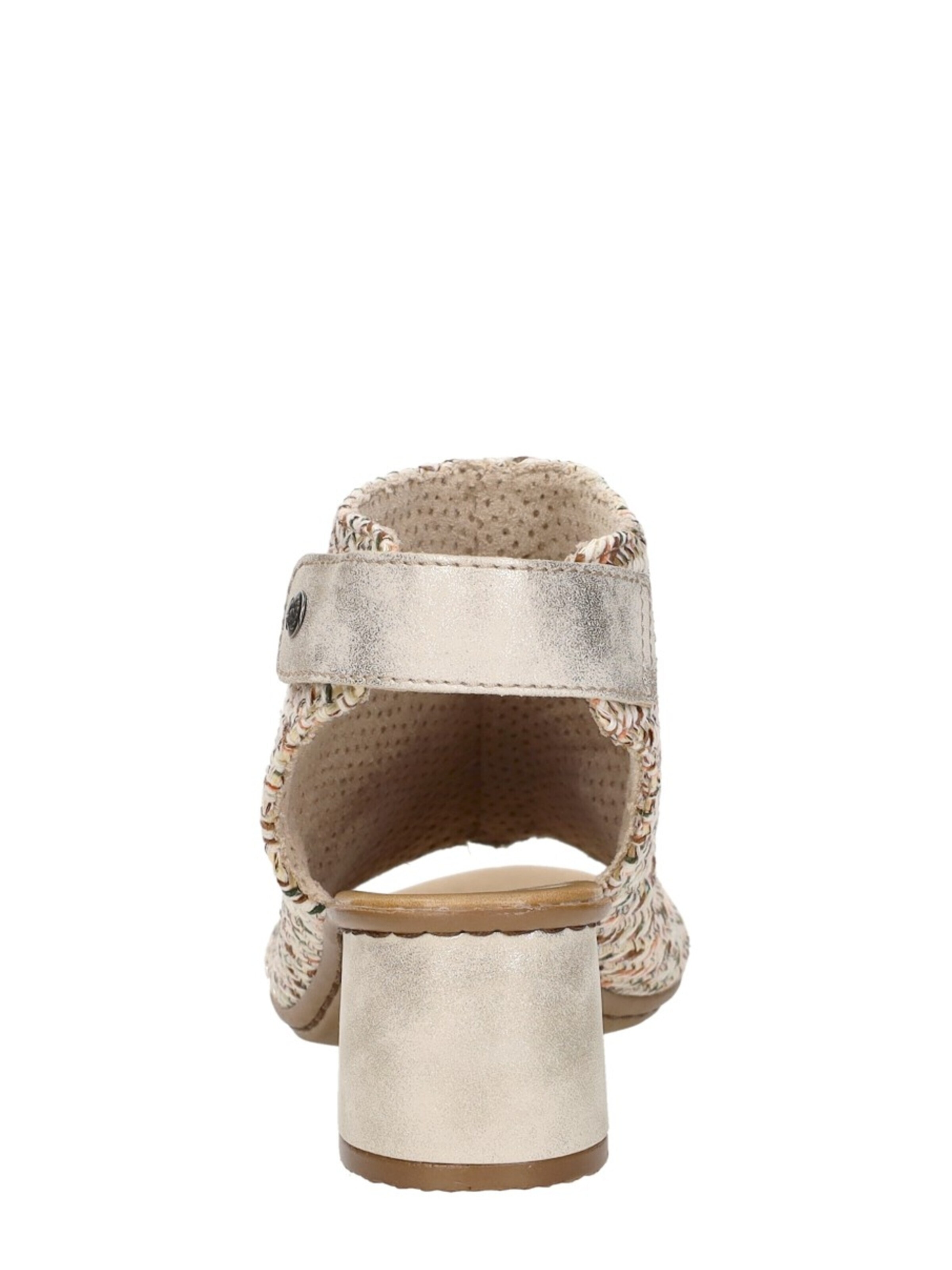 Rieker Sandaal 'Sandalen Hak' in Beige