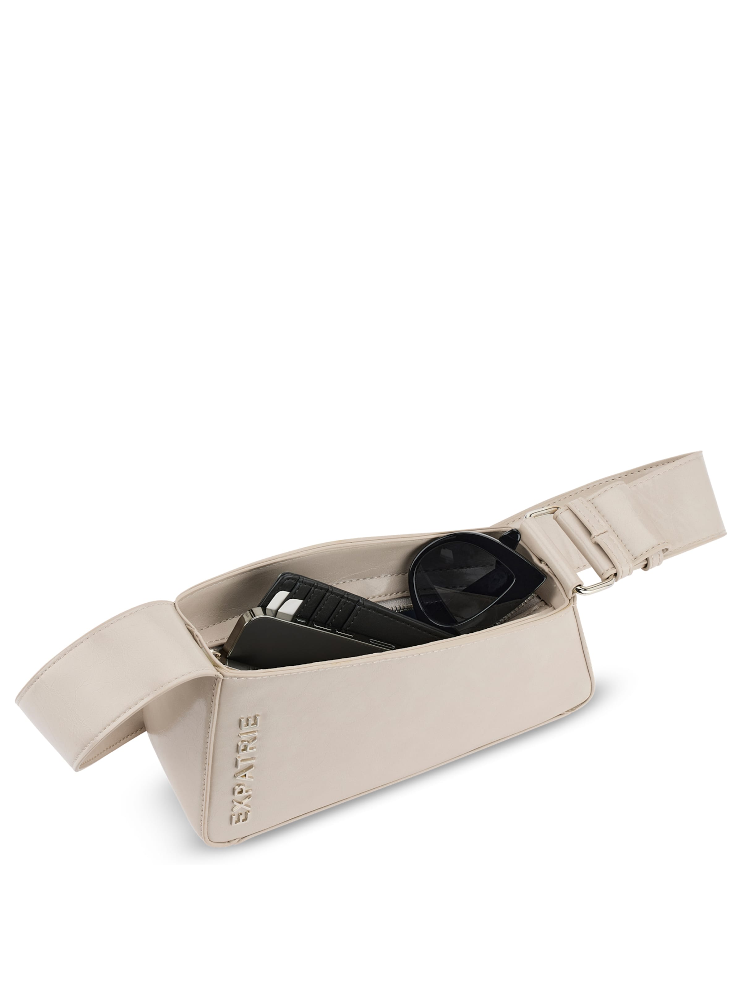 Expatrié Axelremsväska 'Georgia' i beige