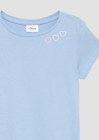 T-Shirt s.Oliver en bleu