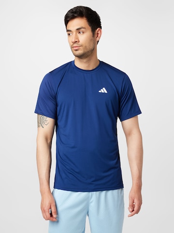 ADIDAS PERFORMANCE Funktionstopp 'Essentials' i blå: framsida