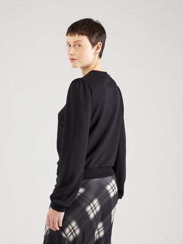 QS Sweatshirt in Schwarz