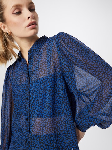 modström Bluse 'Bao' in Blau