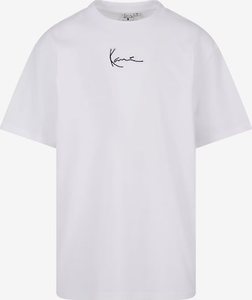 T-Shirt Karl Kani en blanc : devant