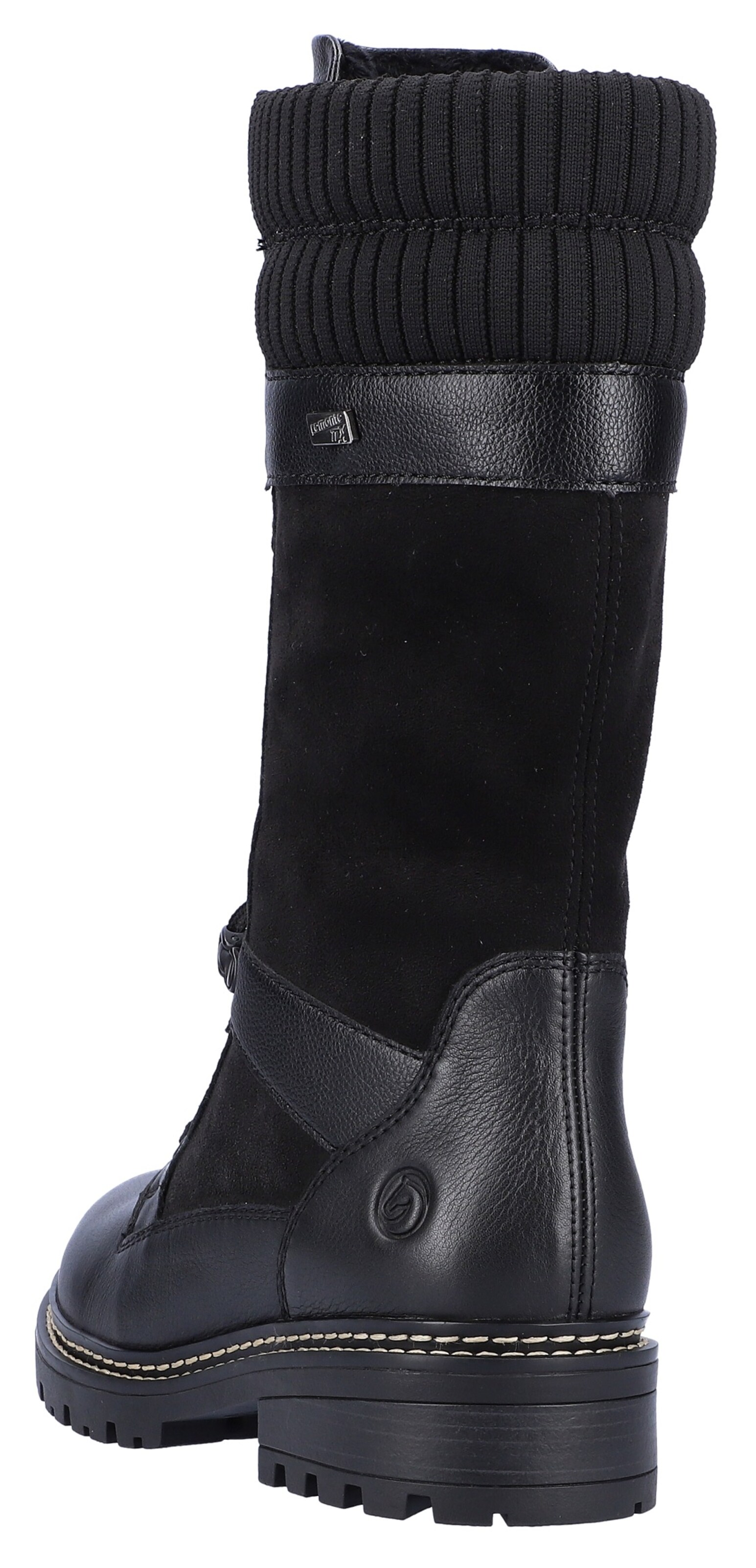 REMONTE - Bota com atacadores em preto