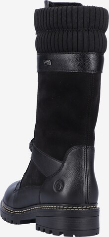 REMONTE Lace-Up Boots in Black