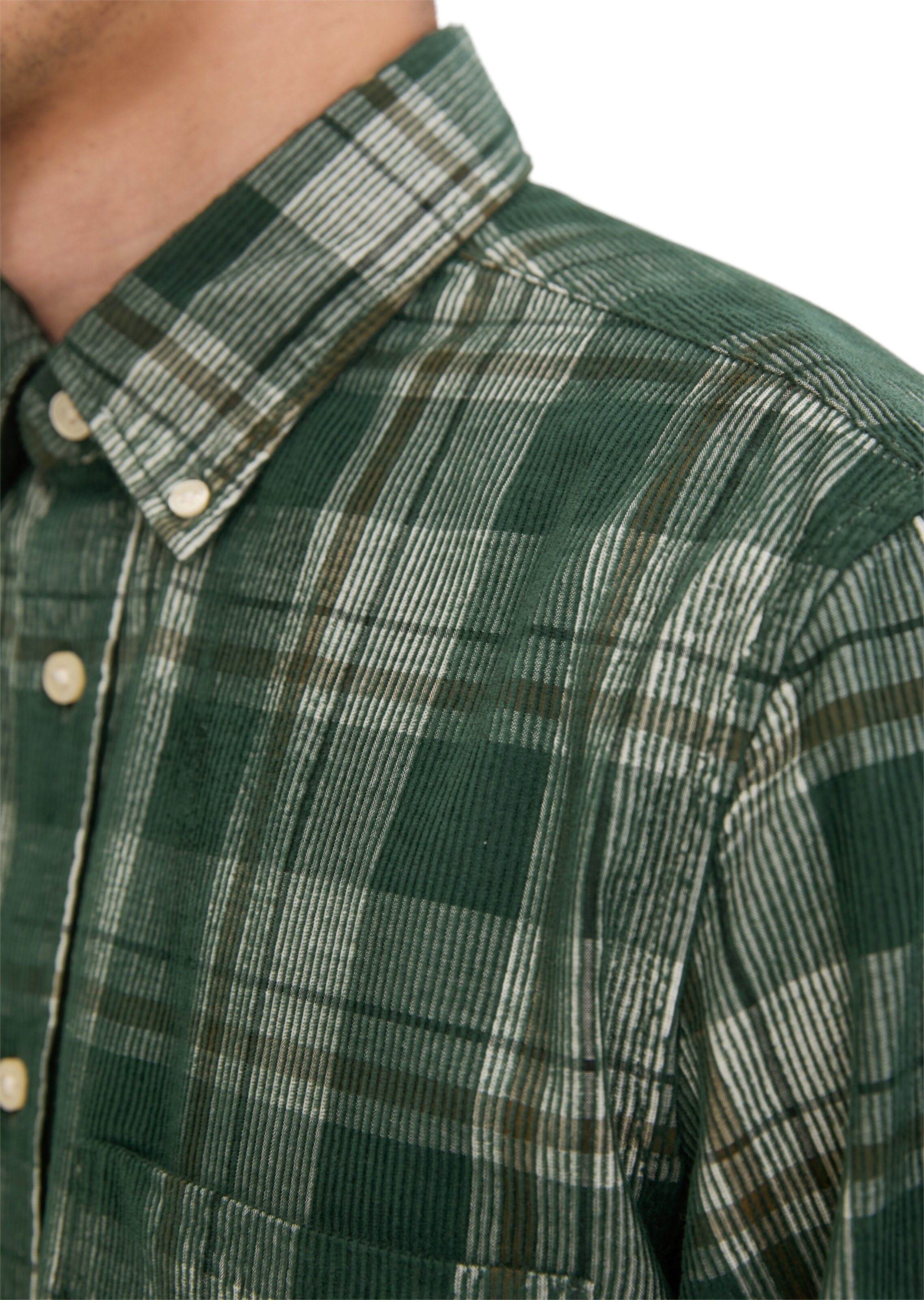 Marc O'Polo Regular Fit Hemd in Grün