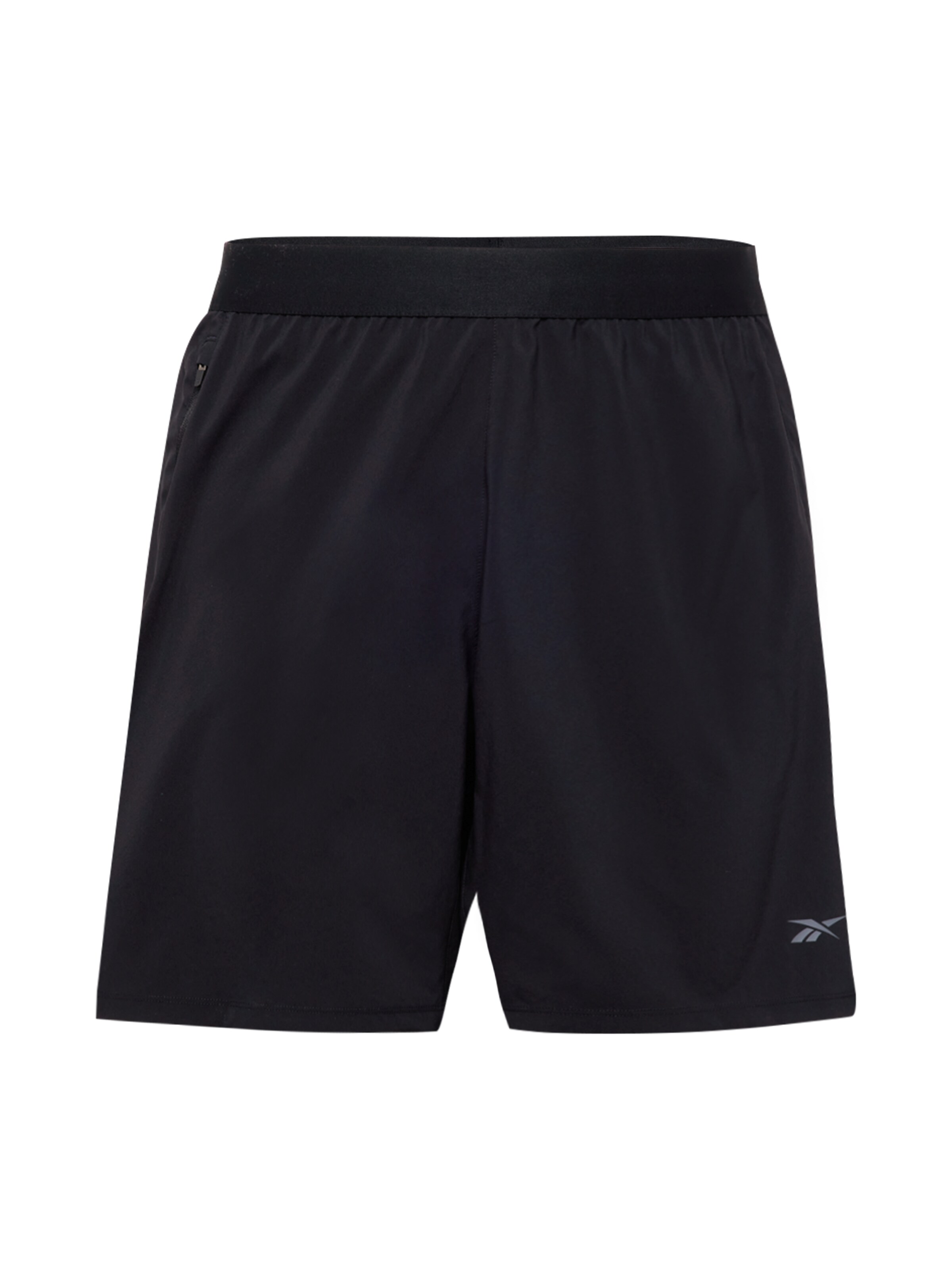 Reebok Regular Sportshorts 'TS Speed 3.0' in Schwarz: Vorderseite