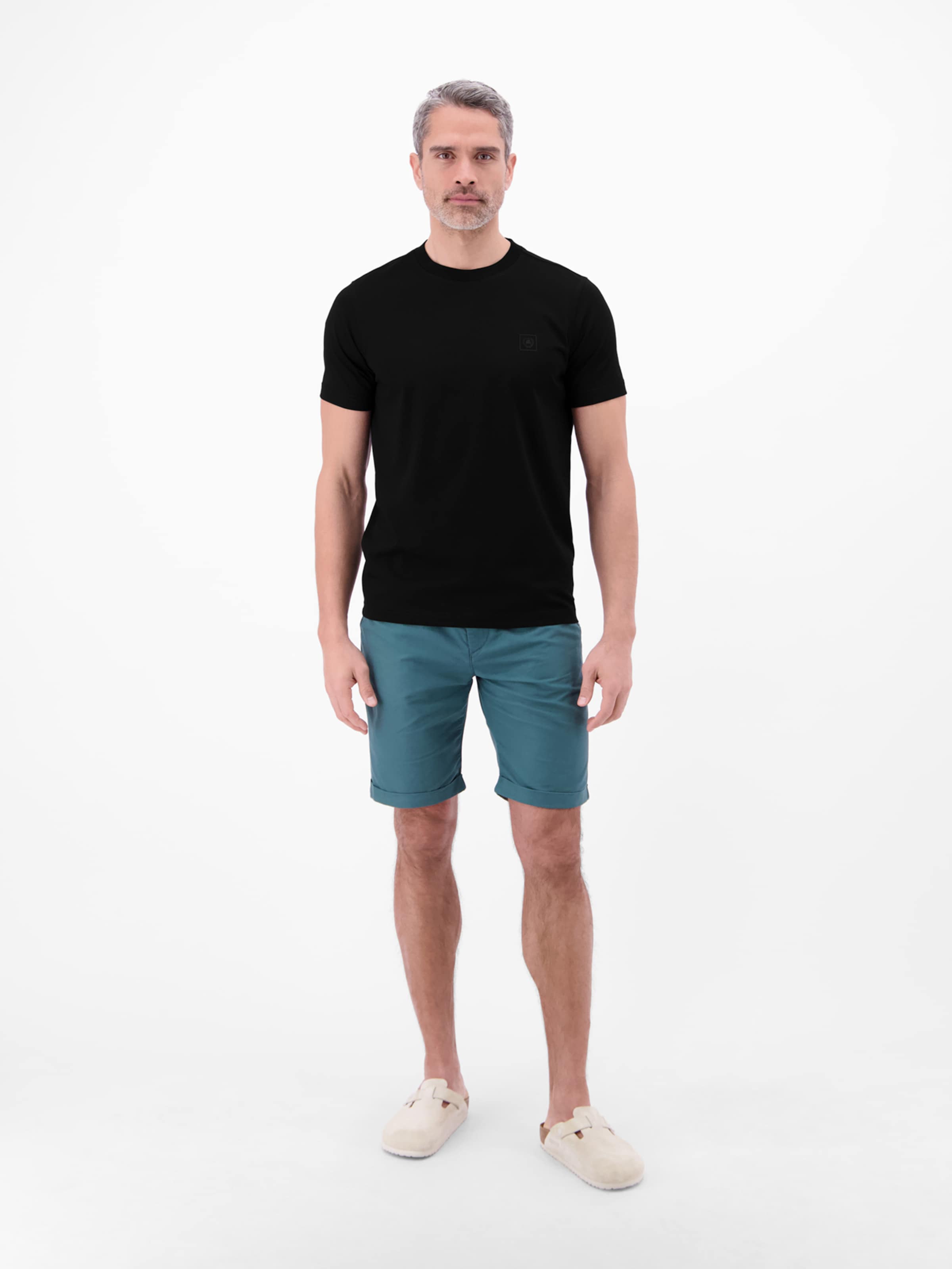 LERROS Shirt in Zwart: voorkant