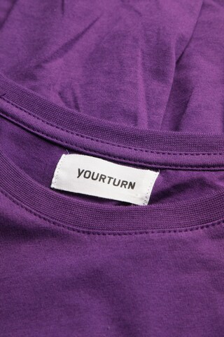 YOURTURN Shirt in S in Purple