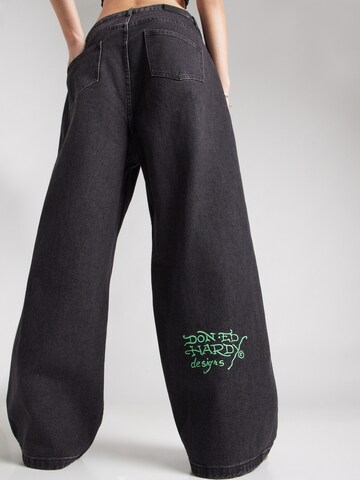 Ed Hardy Baggy Jeans in Black