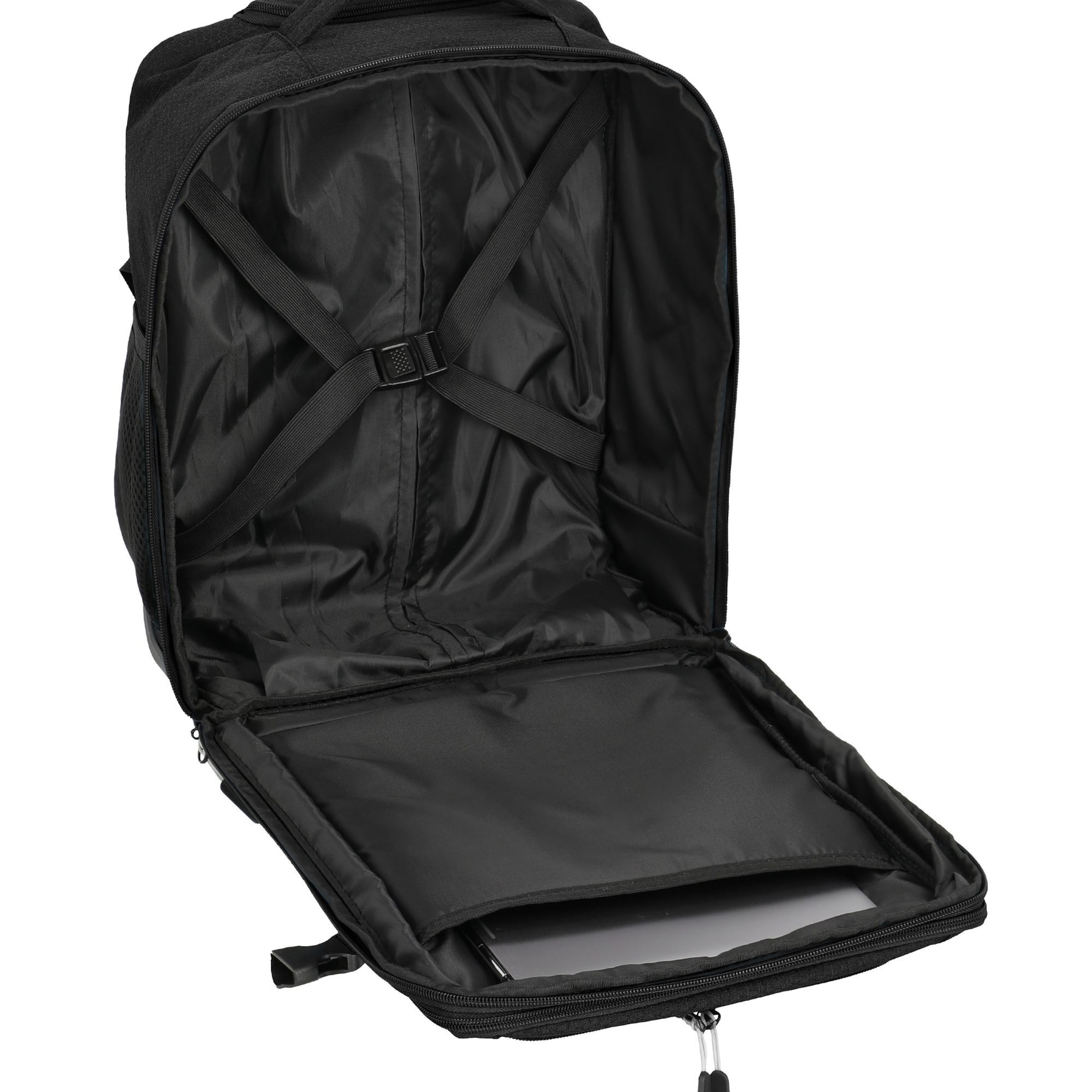 TRAVELITE Rucksacktrolley 'Kick Off' in Schwarz