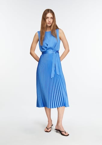 COMMA Dress in Blue: front
