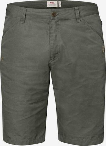 Fjällräven Regular Outdoor Pants 'High Coast' in Grey: front