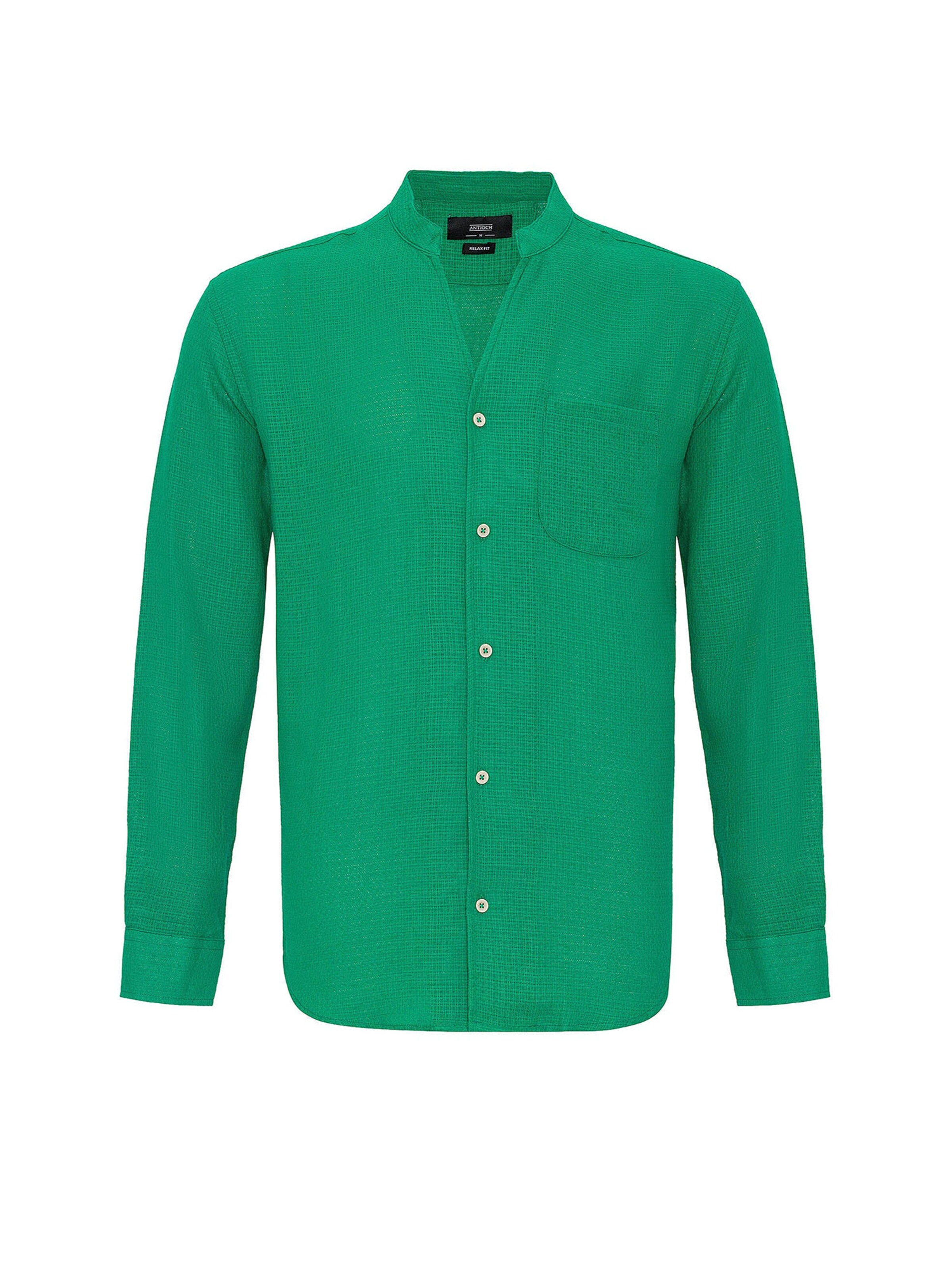 Antioch Tavaline suurus Triiksärk, värv roheline: eest vaates