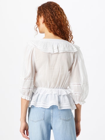 Neo Noir Blouse 'Besoa' in White