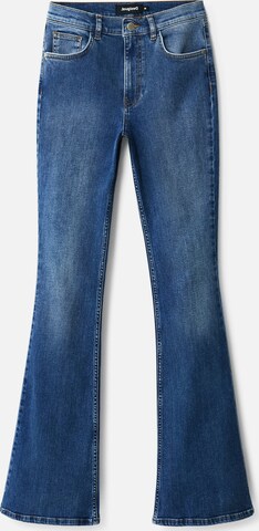 Desigual Flared Jeans in Blue: front