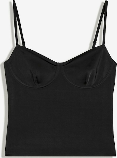 Bershka Toppi koossa XS värissä musta, Tuotenäkymä