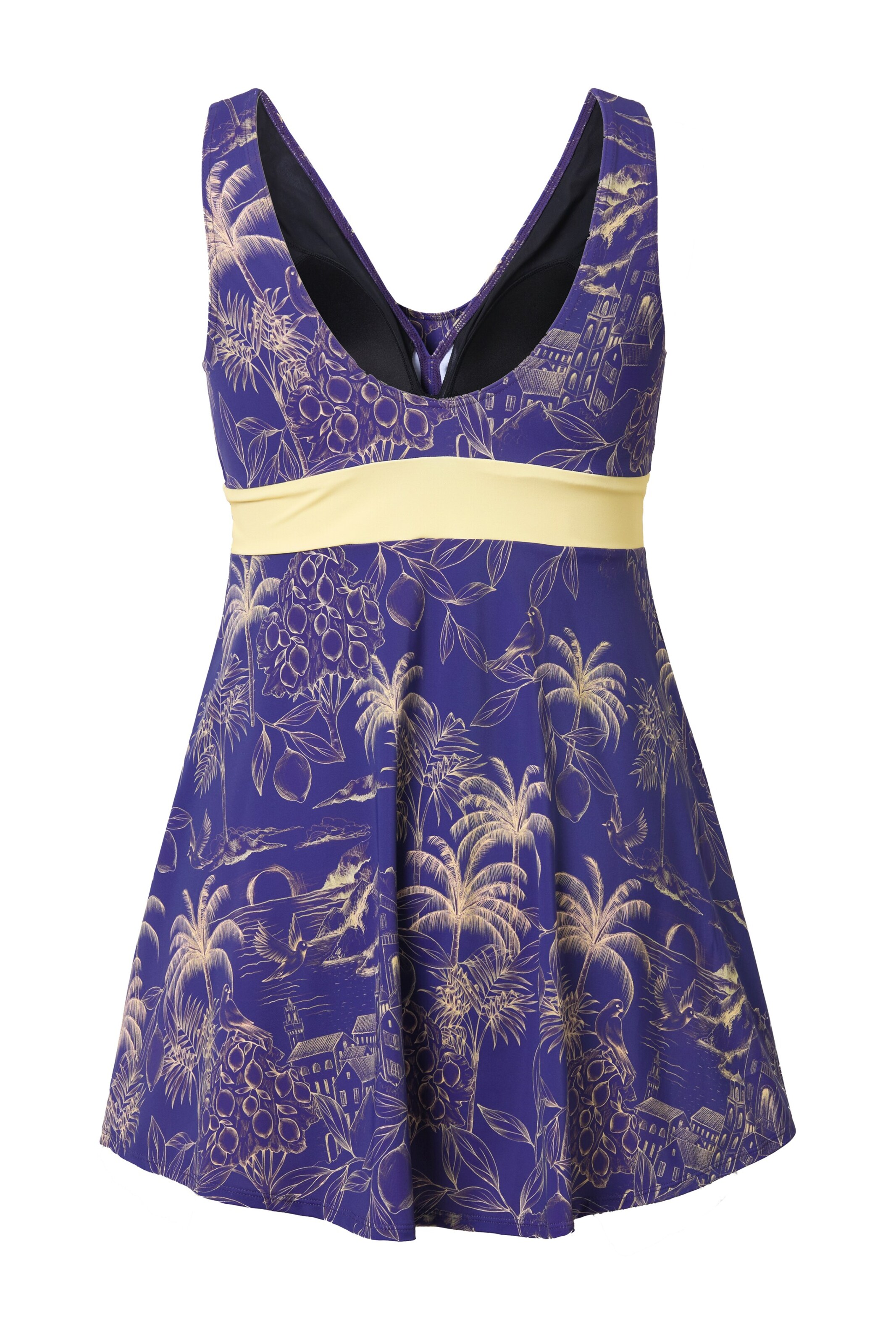 Triangle Maillot de bain Ulla Popken en violet