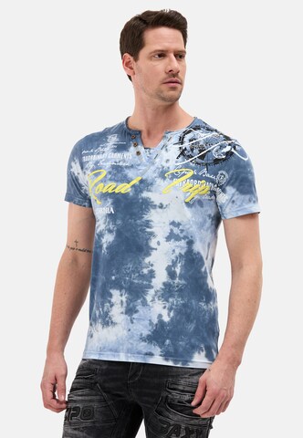 T-Shirt CIPO & BAXX en bleu