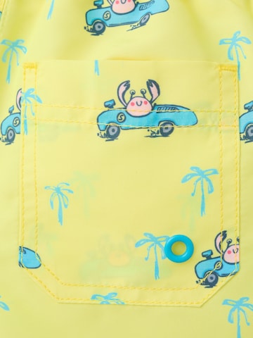 MANGO KIDS Kratke kopalne hlače 'CANGREJO' | rumena barva