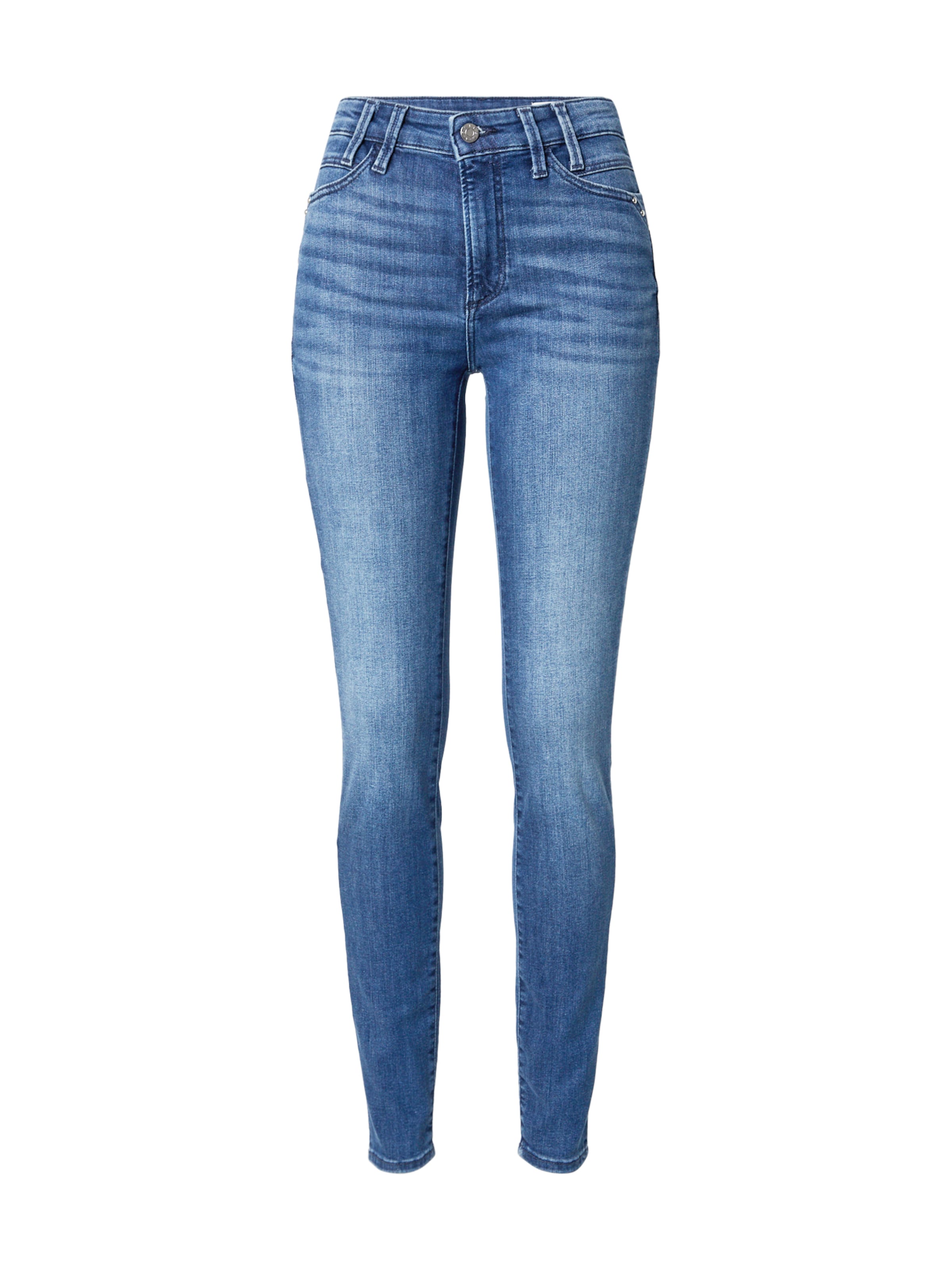 s.Oliver Skinny Jeans in Blauw: voorkant