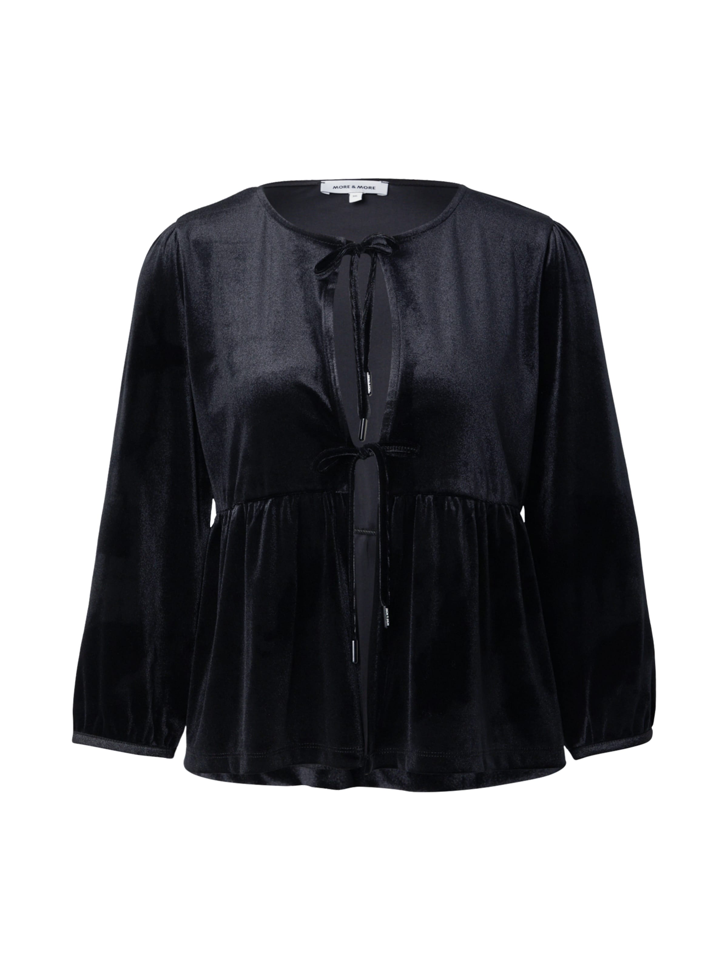 Giacchetta di MORE & MORE in nero: frontale