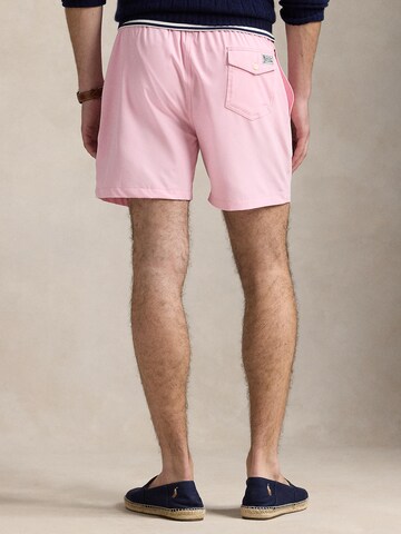 Pantaloncini da bagno 'TRAVELER' di Polo Ralph Lauren in rosa