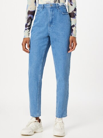 Missguided Regular Jeans in Blauw: voorkant